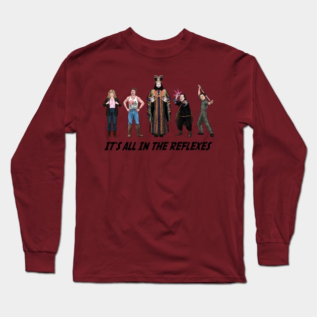 It's All In The Reflexes Long Sleeve T-Shirt by PreservedDragons